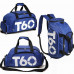 Сумка-рюкзак спортивная T60 BLUE-WHITE 35 л