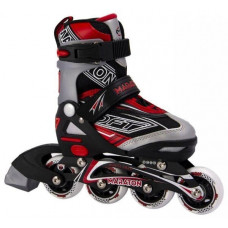 Rollers Maraton Soft S (31-34 sliding) gray-red