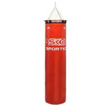 Boxing bag Sportko Elite with chains MP-0 red