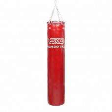 Boxing bag Sportko 150/35/65 with chains MP-05 red