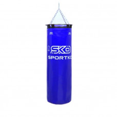 Boxing bag Sportko Elite with chains MP-22 blue