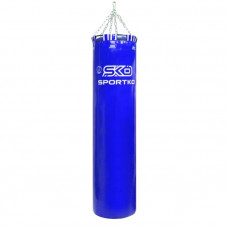 Boxing bag Sportko 180/45/80 with chains MP-01 blue