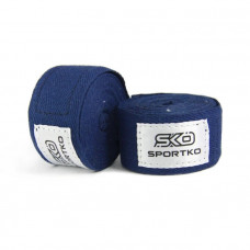 Boxing bandages Sportko length 3 m  blue 