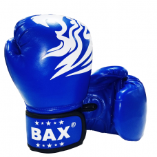 Боксерские перчатки BAX LEON 10-OZ BLUE