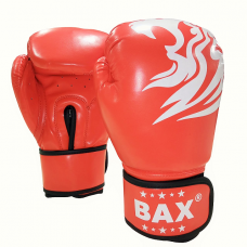 Боксерские перчатки BAX LEON 10-OZ RED