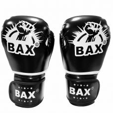 Боксерские перчатки BAX HIT 10-OZ BLACK
