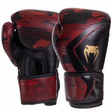 Боксерские перчатки VENUM 10-OZ BLACK-RED