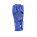 Open finger gloves Sportko leather PK-5 blue M