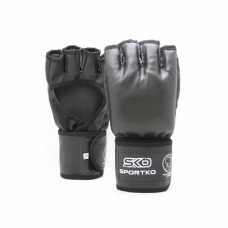 Open finger gloves Sportko PD-6 black XL