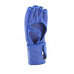 Open finger gloves Sportko leather PK-6 blue M