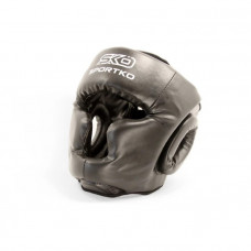 Boxing helmet mask SPORTKO OD3 black XL