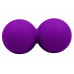 Massage ball double BAX  violet