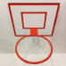 Basketball backboard BF 60x50 cm with a No. 5 - 35 cm ring white net