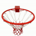 Basketball hoop no. 7 45 cm with white-red net