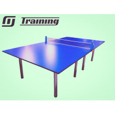 Теннисный стол TRAINING синий с сеткой